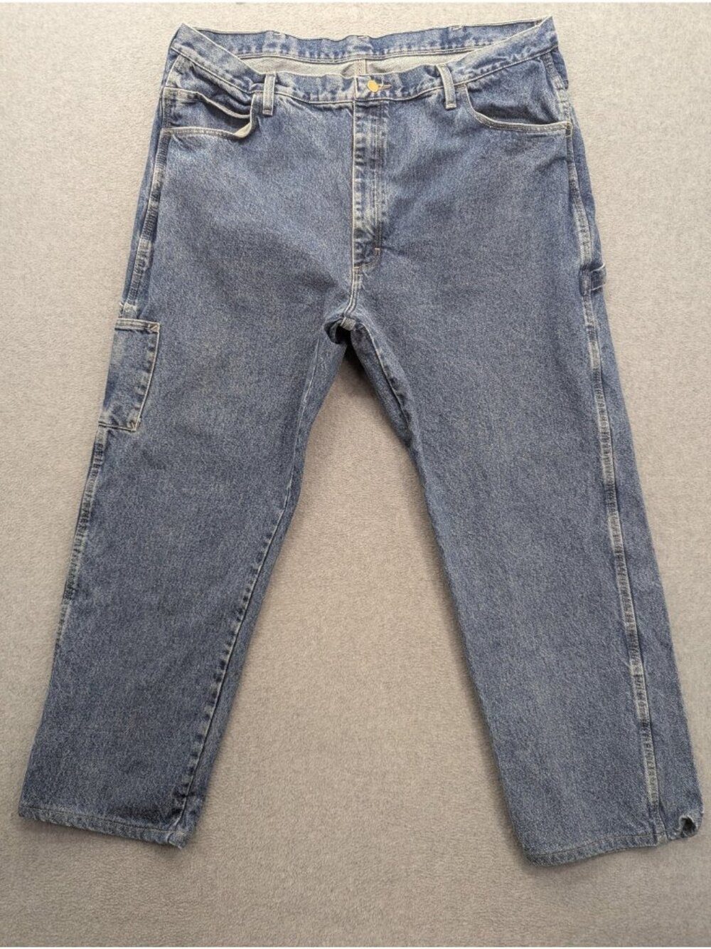 Bulwark FR Relaxed Fit Jeans Mens 44x30 Blue Wash Flame Resistant Denim Big Tall
